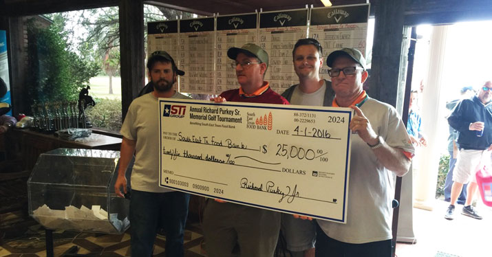 STI Group Keeps Fighting Hunger With 11th Annual Memorial Golf Tournament