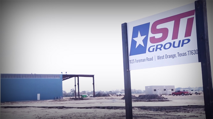 STI Group Opening West Orange, Texas Fabrication Shop